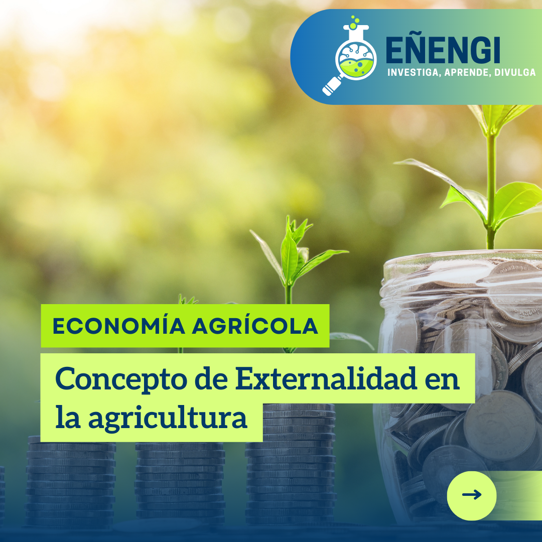 Concepto de externalidad en la agricultura