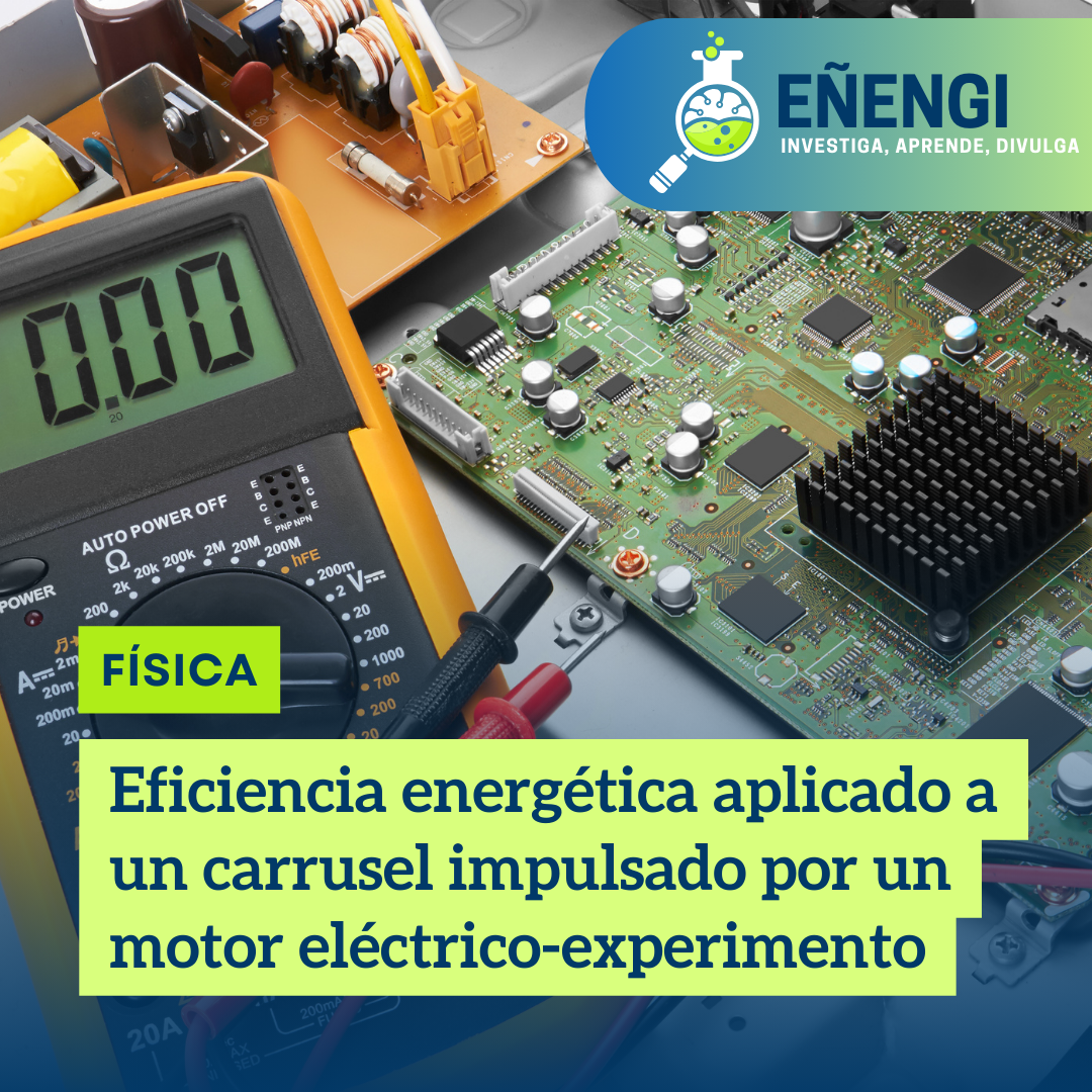 Eficiencia energética aplicado a un carrusel impulsado por un motor eléctrico