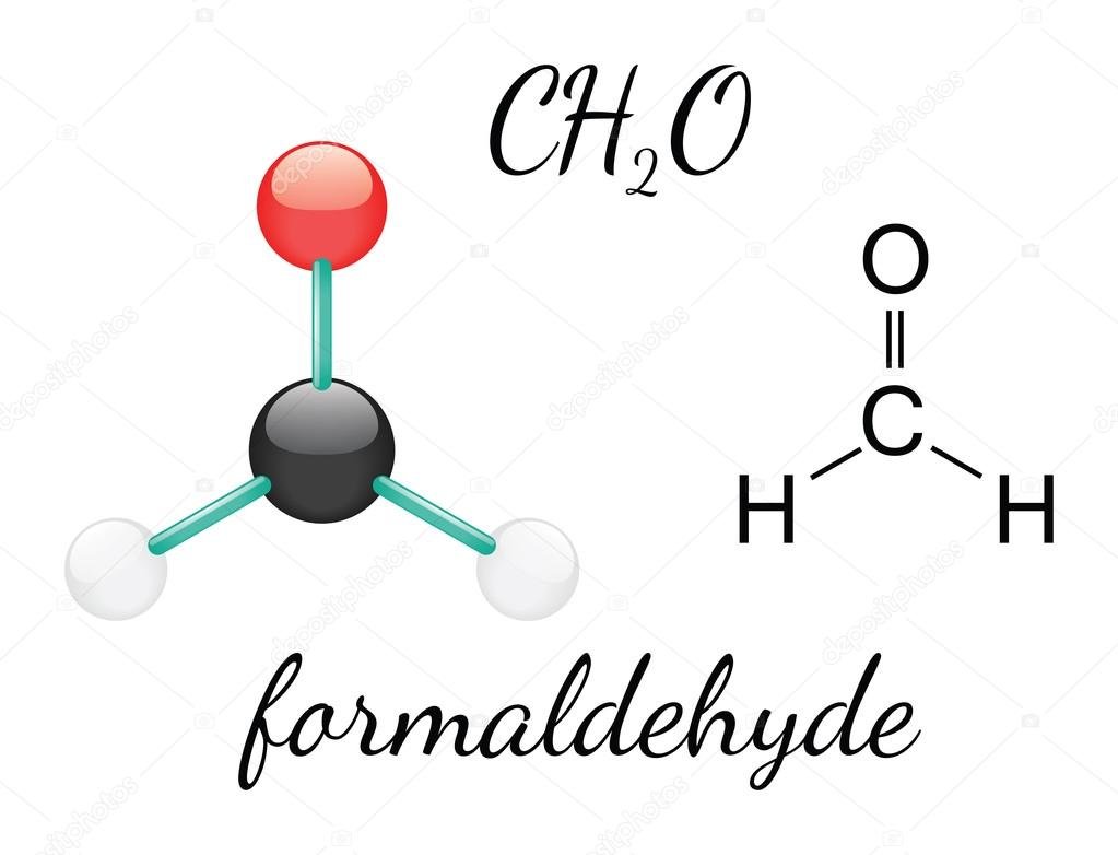 Resultado de imagen para formaldehido estructura